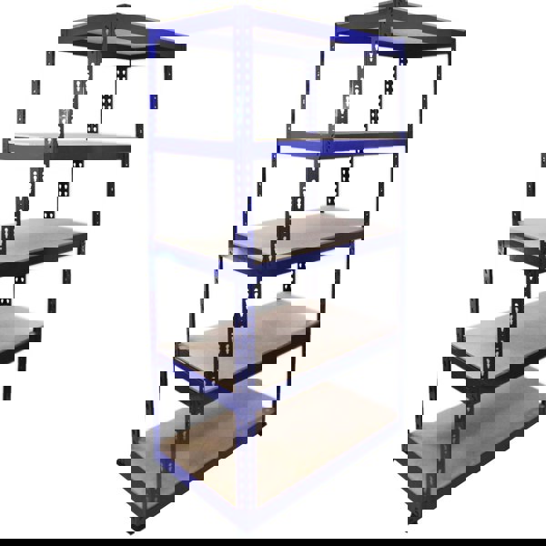 Monster Racking Q-Rax Blue Shelving Units - 90cm x 180cm x 50cm