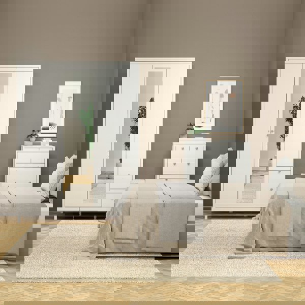 Furniture To Go Madrid Chest 3+2 drawers in White