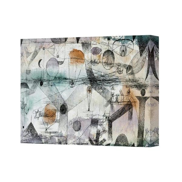 Benjamin Tate Design Abstract Geometric Canvas Art Print Modern Wall Decor Canvas 2699