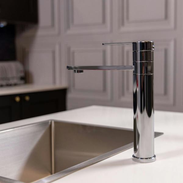 Flode Anka | Single Lever Kitchen Tap | Mono Design | Chrome