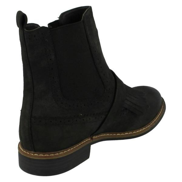 Down to Earth Ladies Down To Earth Flat Ankle Boots