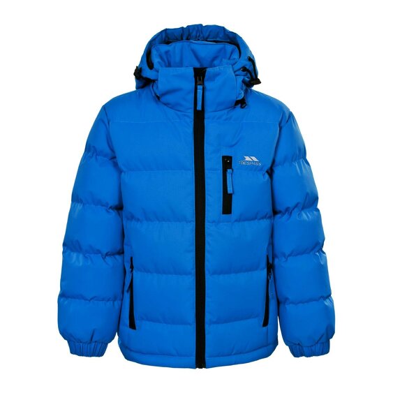 Trespass Boys Tuff Padded Jacket - Blue - Blue - 100% Polyester