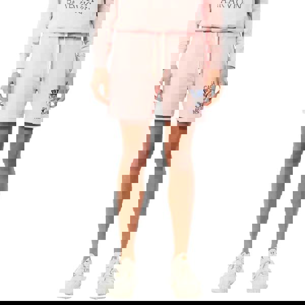 Casablanca Embroidered Casablanca Par Avion Pink Shorts