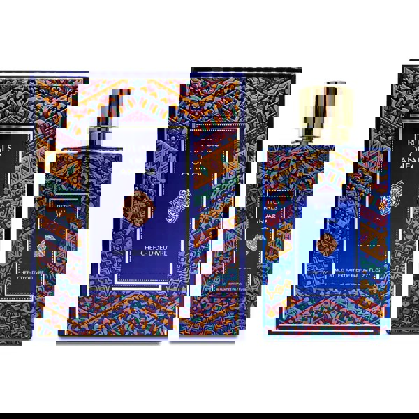 Chef-D'Oeuvre 80ml Rituals Of Anfar Perfume bottle and packaging with 'Rituals of Anfar' design on a white background