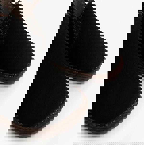 Nordikas Nordikas AFELPADO Mens Full Slippers Slippers - Black