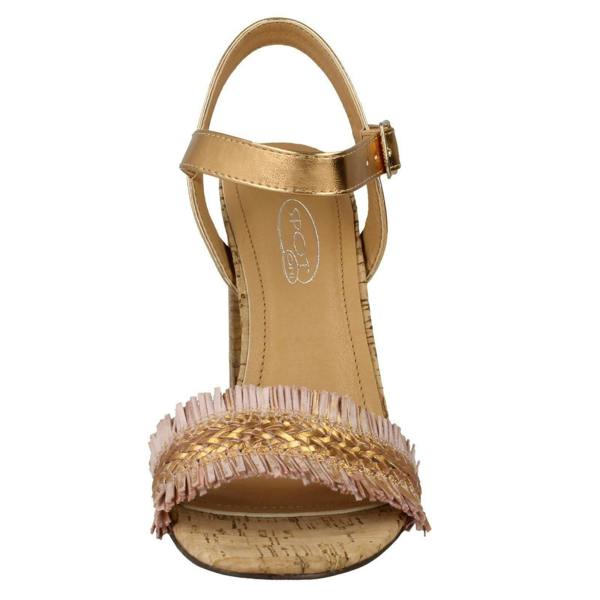Spot On Ladies Spot On Chunky Heel Sandals