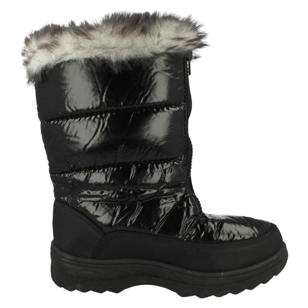 Reflex Ladies Reflex Fur Topped Snow Boots F4334