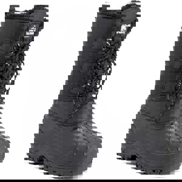 VIVA Polar Mens Muck Lace Up Short Nylon Winter Snow Rain Duck Boots