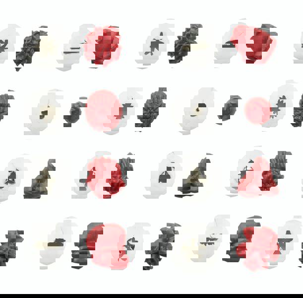 MasterClass 24pc Baking Set with Non-Stick Round Tin, 2lb Loaf Tin, Biscuit Press/Icing Gun, 8 Stainless Steel Nozzles & 13 Cutters