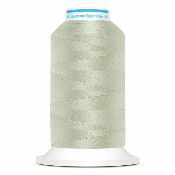 Gutermann Super Brite Polyester 40 Embroidery Thread 1000m Polyester Thread Suitable For Embroidery