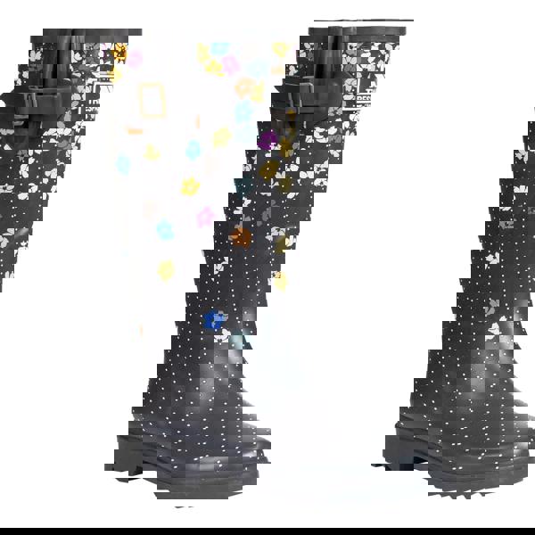 Trespass Womens/Ladies Samira Printed Wellington Boots - Black - 