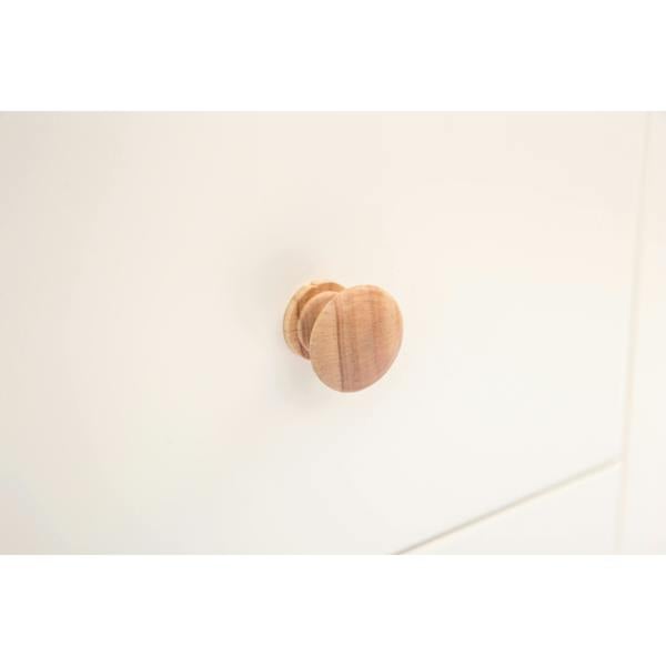 Cabinet Bits Castelli 4 Drawer Chest of Drawers Wood Knob