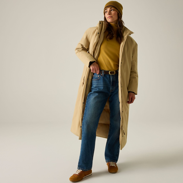 Regatta Womens Janna Waterproof Long Length Insulated Jacket - Barleycorn
