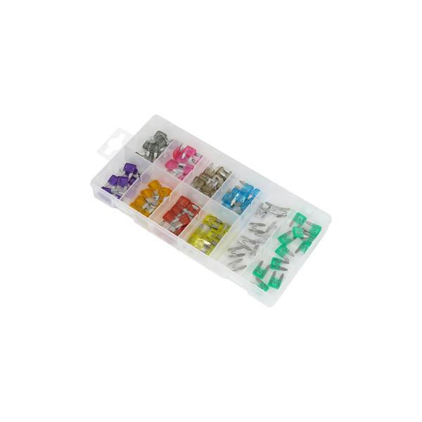 Sealey 100 Pcs Automotive Car/Motorbike STANDARD Fuse Assortment 2-30 Amp BCF100