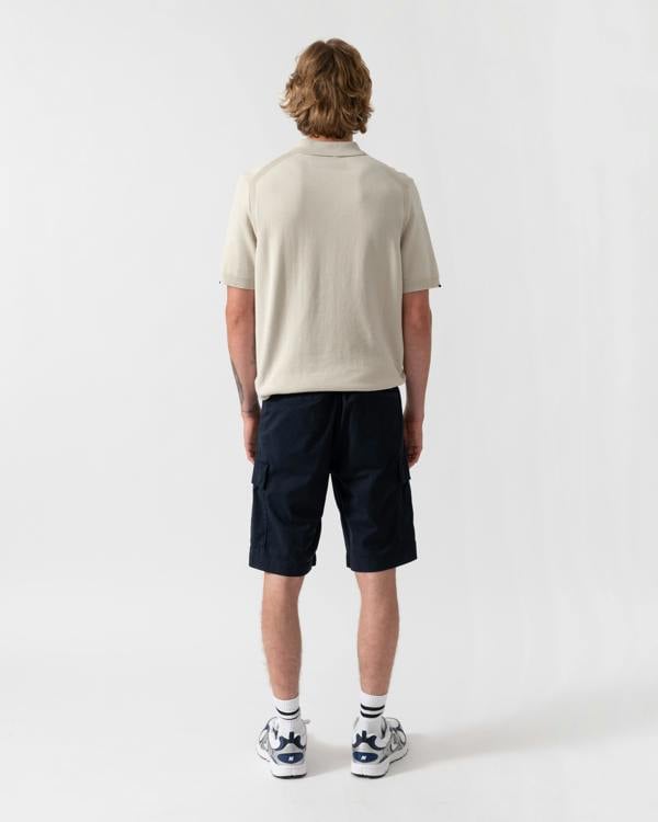 BOSS Orange Sisla Mens Cargo Shorts - Dark Blue 404