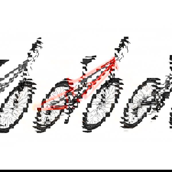 Falcon Cobalt Bike 20" Kids Full Suspension Mountain - Red