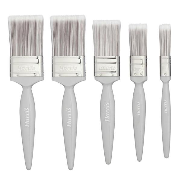 Harris Paint Brush (Pack of 5) - White - 