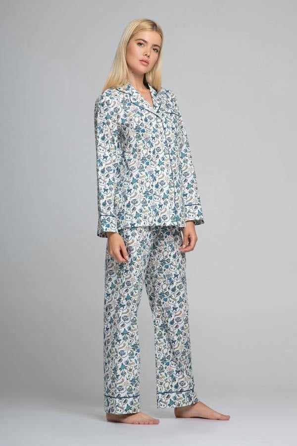 Rumour London True Love Liberty Print Cotton Pyjama Set