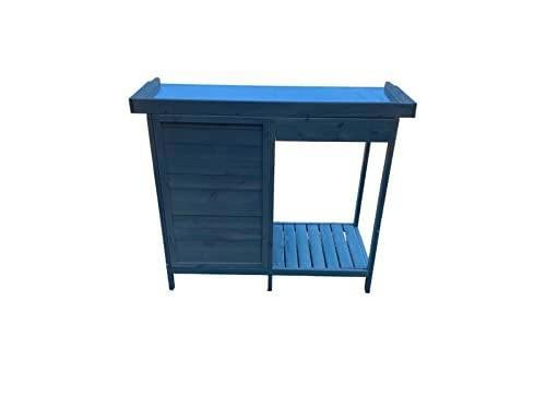 HYGRAD BUILT TO SURVIVE Large Wooden Potting Bench with Drawers & Cabinet | HYGRAD®