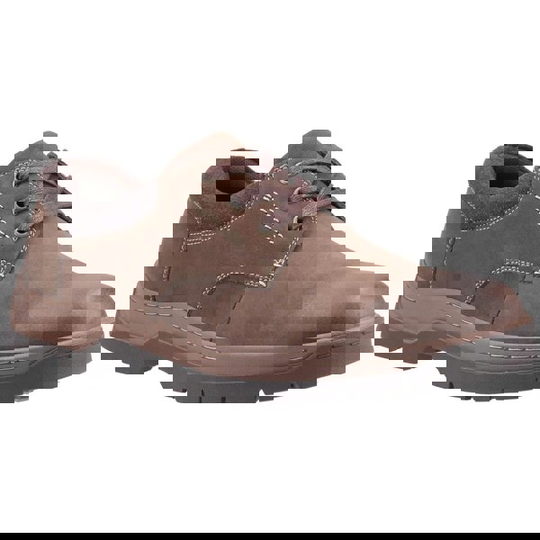 Cotswold Thickwood Burnished Leather Casual Men's Shoes in Brown