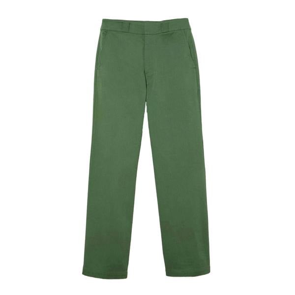 Lacoste Womens/Ladies Gabardine Stretch Chinos - Green - 