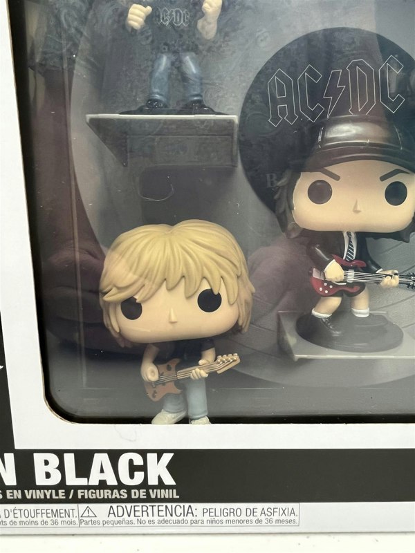 Funko AC/DC Back In Black 5 Vinyl Figure Set Funko Pop Albums 17 60989