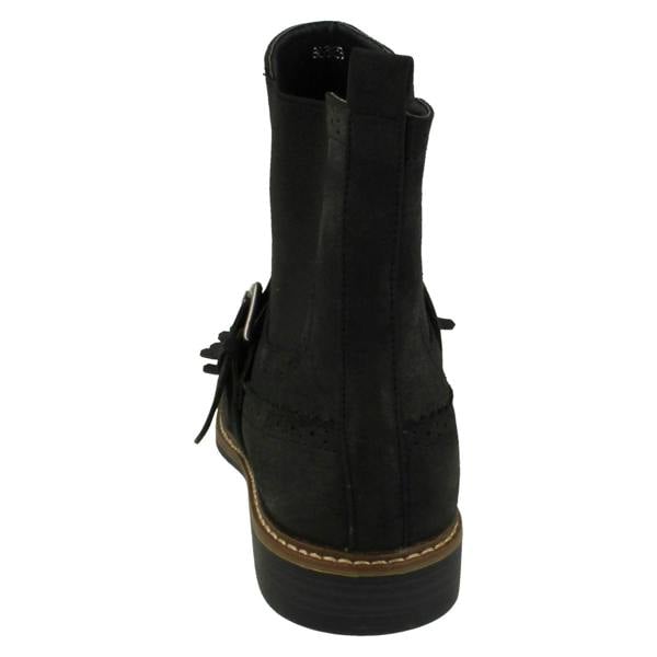 Down to Earth Ladies Down To Earth Flat Ankle Boots