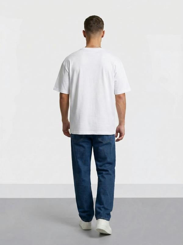 London Attitude Original Creators Premium Organic Cotton T-Shirt with Vintage Red Logo