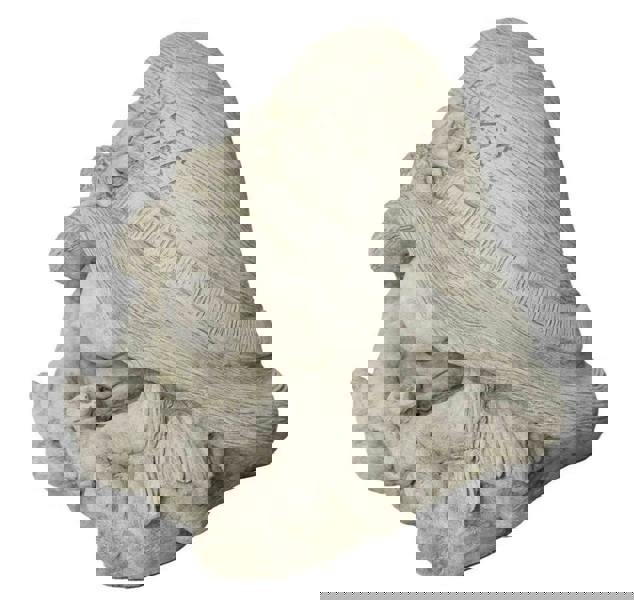 Stone Cast Flower Power Gnome Fairy Statue