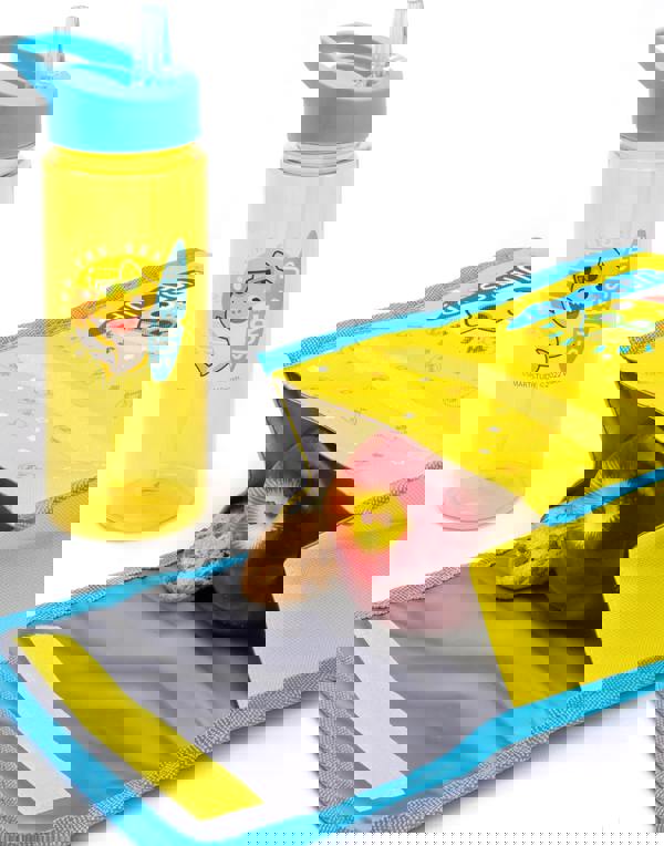 Baby Shark Unisex Kids Multicoloured Placement Print'S / All-Over Print 4 Piece Backpack Set (One Size)