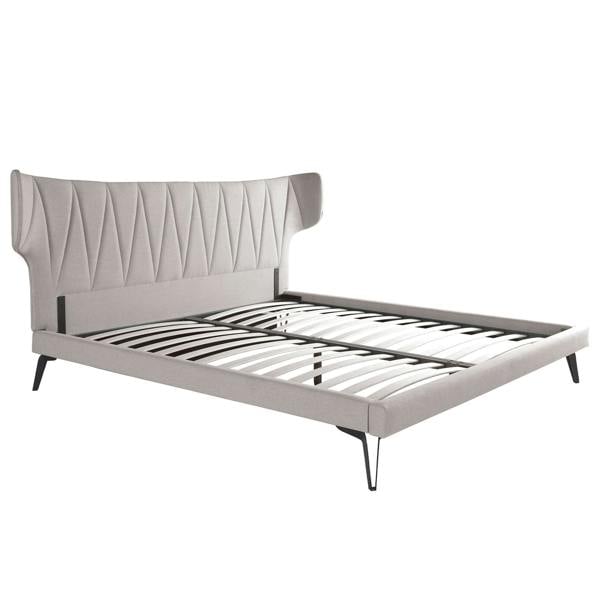 Angel Cerdá Light Grey Fabric Bed 7160