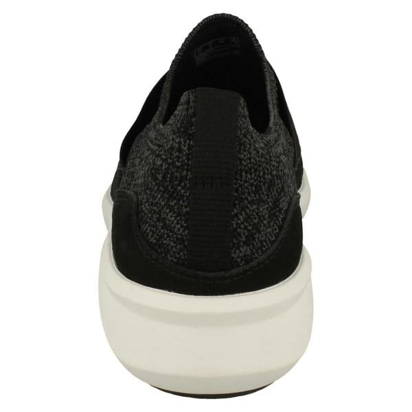 Clarks Ladies Clarks Elasticated Strap Detailed Trainers Un Rio Knit