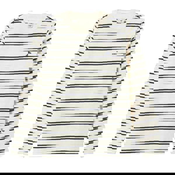 Ellesse Boys Giancarlo Long-Sleeved T-Shirt - Off White - 