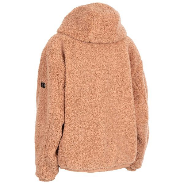 Trespass Womens/Ladies Burly Sherpa Jacket - Dark Blush