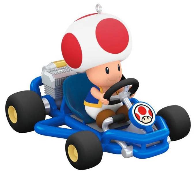 Mario Kart Hallmark Keepsake - Toad Christmas Tree Ornament