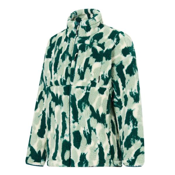 Regatta Womens/Ladies Roswind Brush Stroke Water Resistant Fleece Jacket - Deep Pine - 