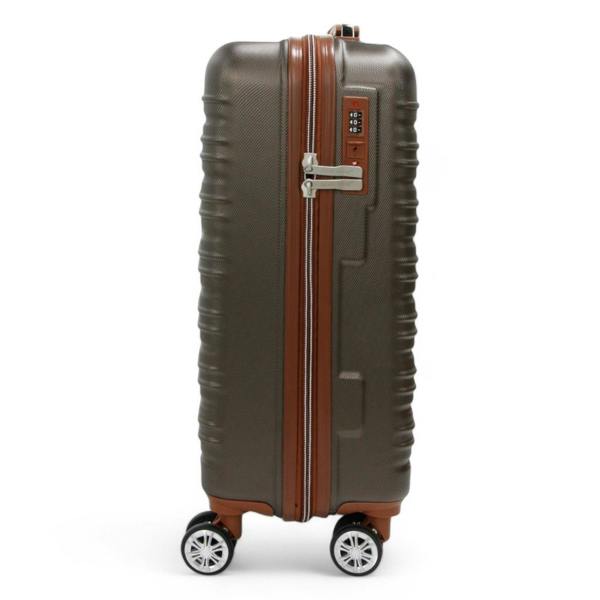Snowball Hard Shell Cabin 55 x 36 x 20 cm ABS Suitcase Luggage Suitable for Easyjet, Ryanair