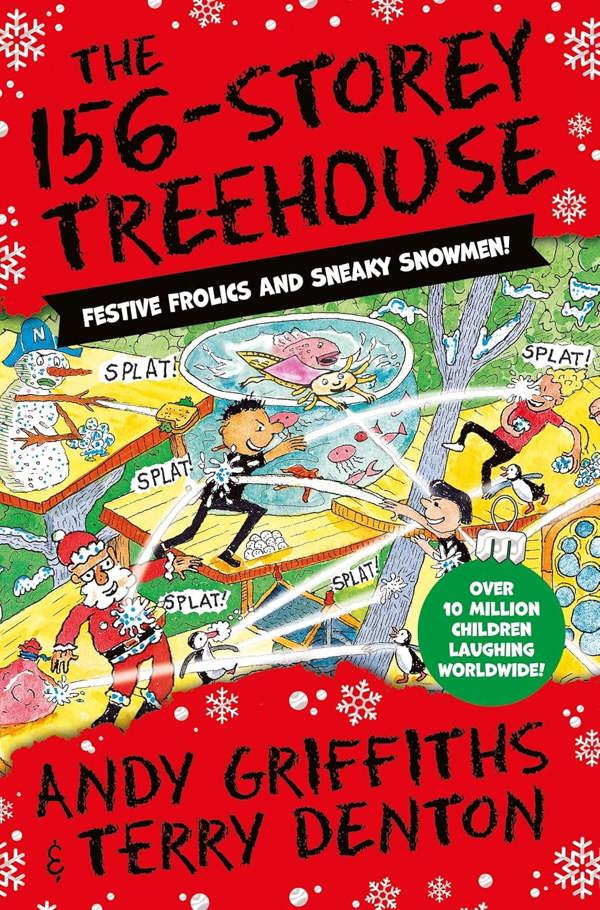 The Treehouse Storey Series 4 Books Collection Set (Books 10-13) by Andy Griffiths & Terry Denton - 130 Storey, 143 Storey, 156 Storey, 169 Storey