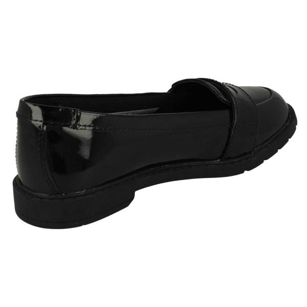 Clarks Girls Clarks Slip On Loafer Style School Shoes Scala Loafer K