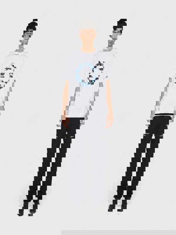 Givenchy Oversized T-Shirt In Cotton With Circle Print - Supplied FashionGivenchy