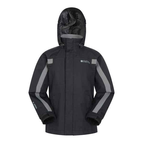 Mountain Warehouse Childrens/Kids Samson II Waterproof Jacket - Black