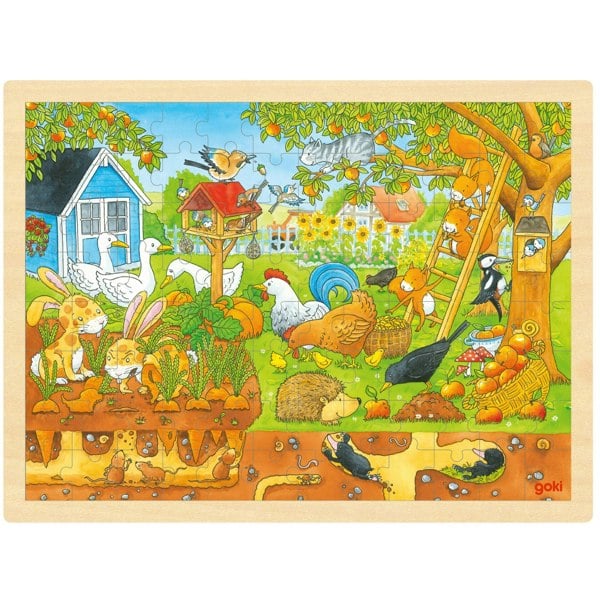 Goki Puzzle - Our Garden