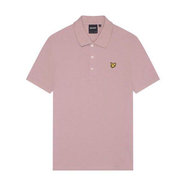 Lyle & Scott Mens Plain Polo Shirt - Field Thistle