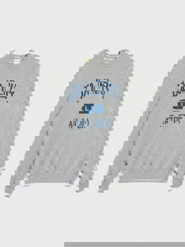 Gallery Dept. Art Dept Crew Neck Sweatshirt Heather Grey