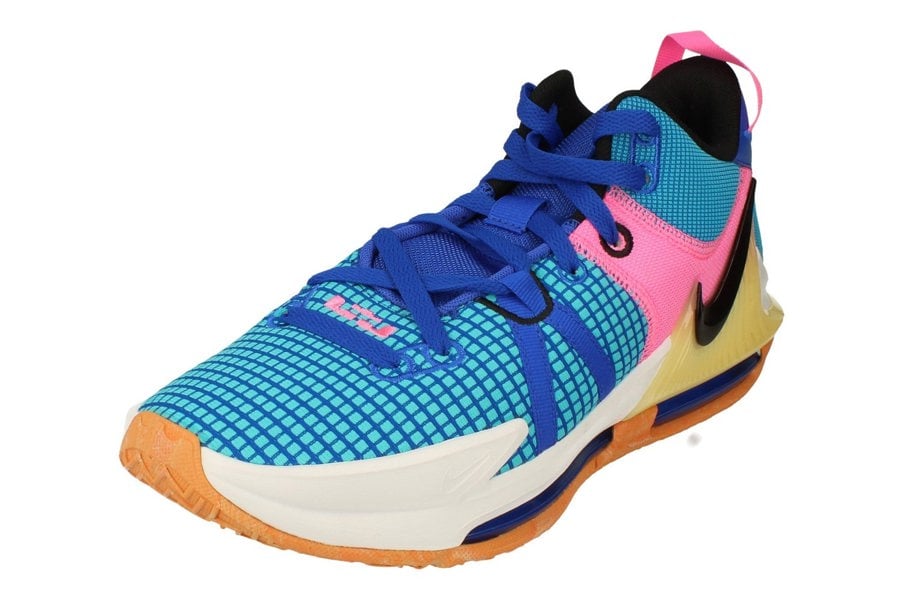 Nike Lebron Witness Vii Mens Basketball Trainers Dm1123  400 - Hyper Royal Black 400 - Photo 0