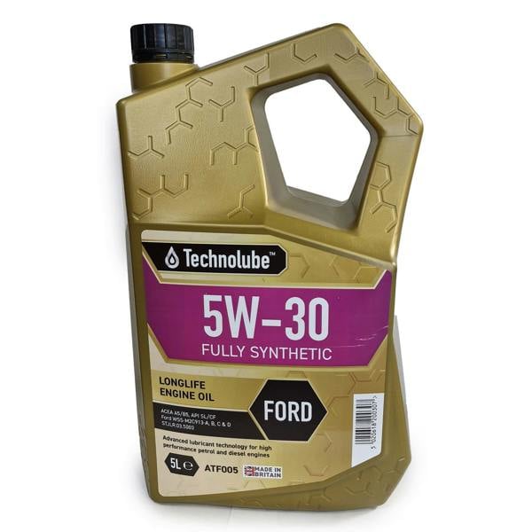 5W-30 Fully Synthetic Engine Oil 5L Ford Petrol & Diesel