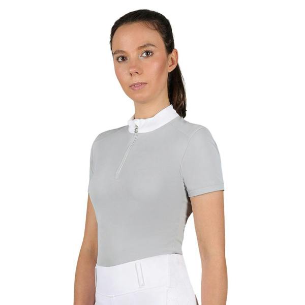 Coldstream Womens/Ladies Oxnam Competition Show Shirt - Pearl Grey - 