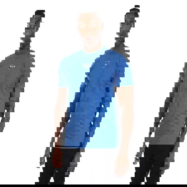 Off-White Off White Mens Arrow Bandana T-Shirt - Blue/White