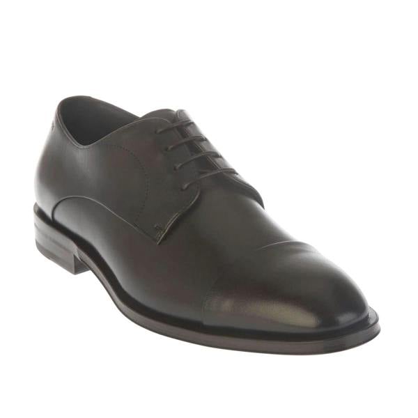Boss Mens Derrek Leather Derby Shoes - Brown