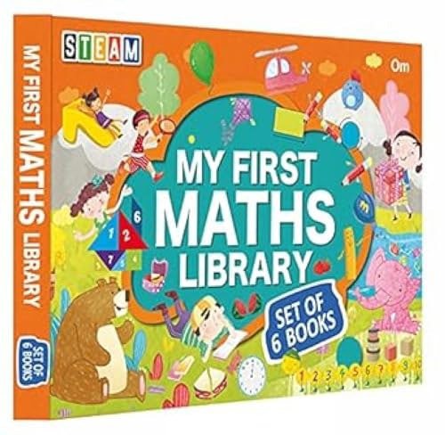 My First Maths Library Set of 6 Book Set Level 1- 3